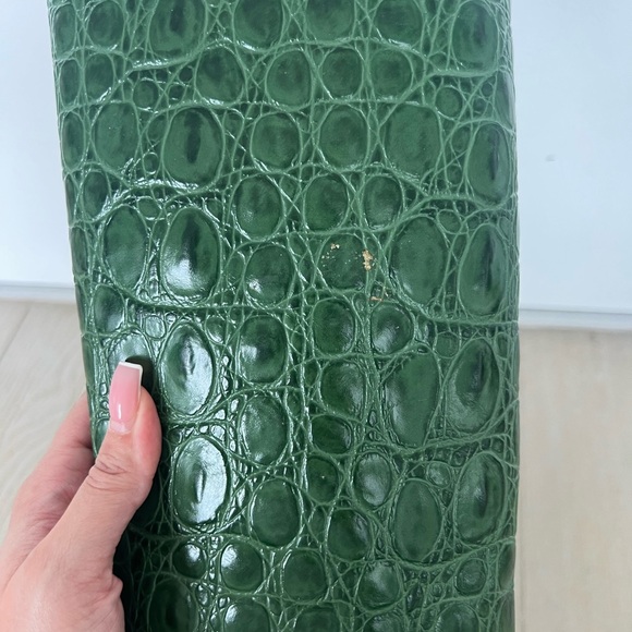 GREEN CROC PARIS TEXAS BOOTS SIZE 40 - Picture 9 of 11